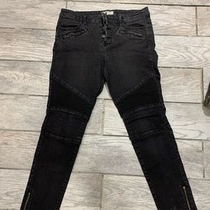 Free people black jeans